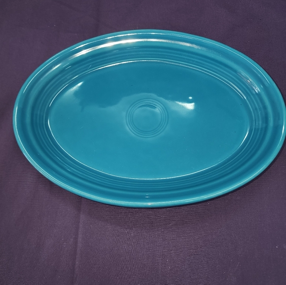 Fiesta Other - Fiesta Peacock Small Oval Platter